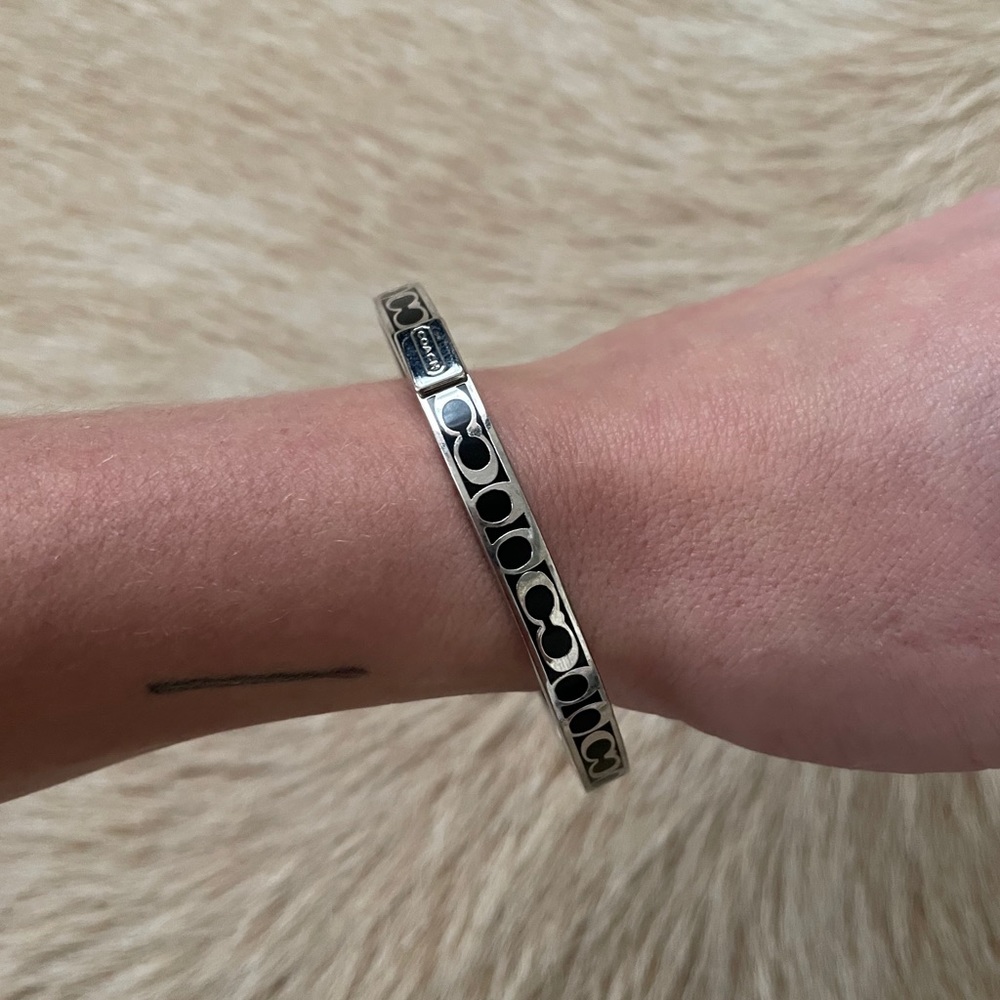 Coach Signature Bangle
